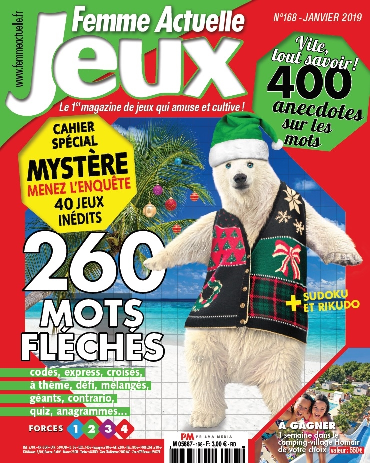Femme Actuelle Jeux n° 168