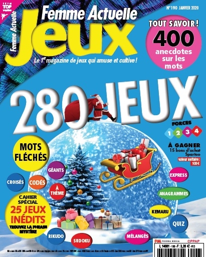 Femme Actuelle Jeux n°190
