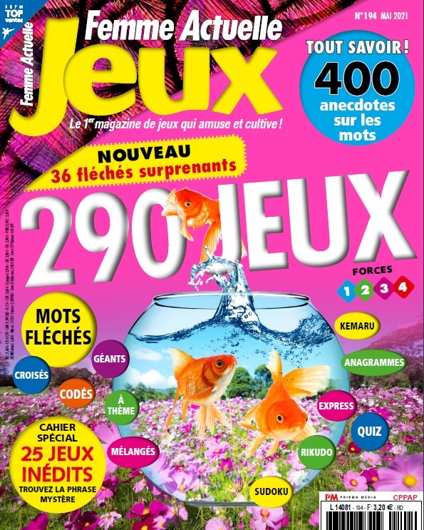 Femme Actuelle Jeux n°194