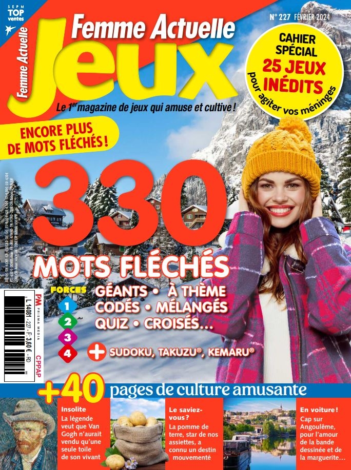 Femme Actuelle Jeux n°227