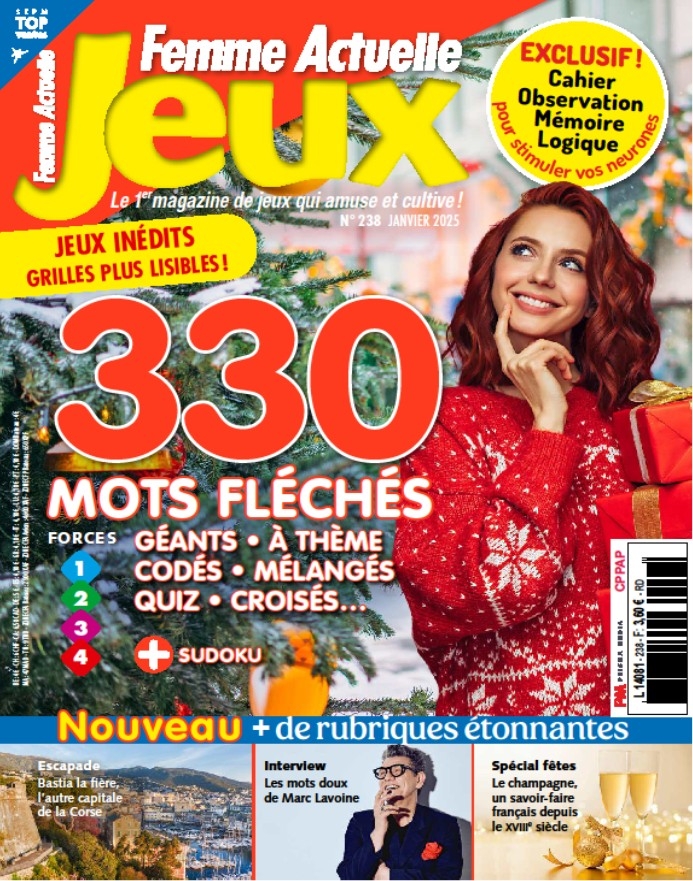 Femme Actuelle Jeux n°238