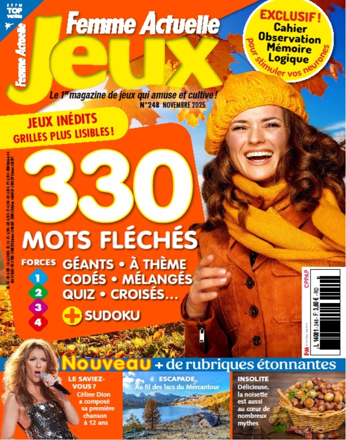 Femme Actuelle Jeux n°248