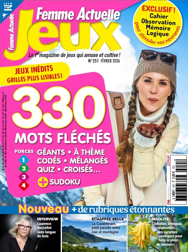Femme Actuelle Jeux n°251