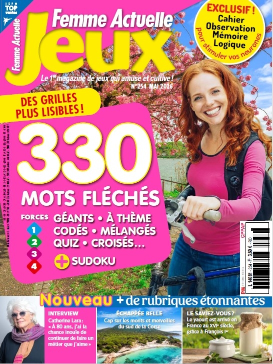 Femme Actuelle Jeux n°254