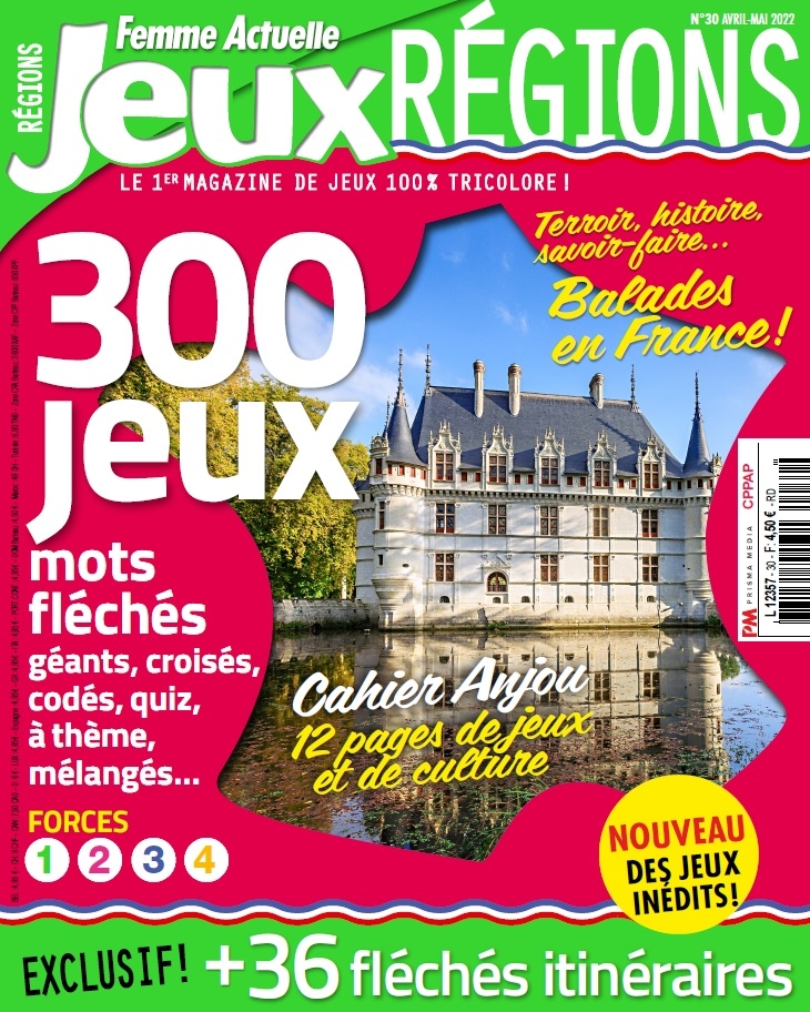 Femme Actuelle Jeux Région n°30