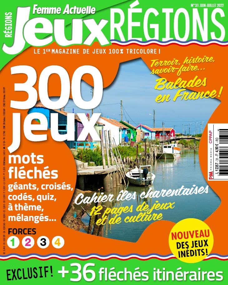 Femme Actuelle Jeux Région n°31
