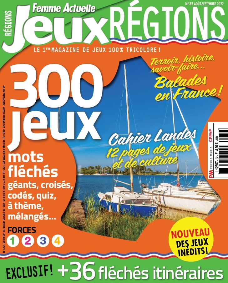 Femme Actuelle Jeux Région n°32
