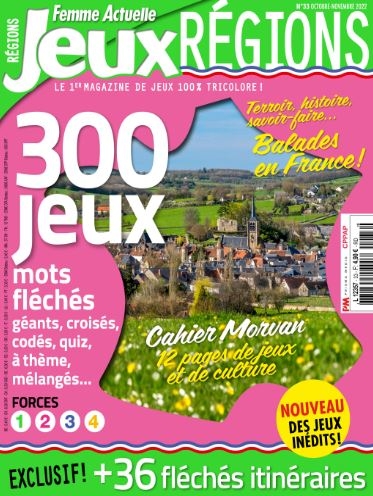 Femme Actuelle Jeux Région n°33