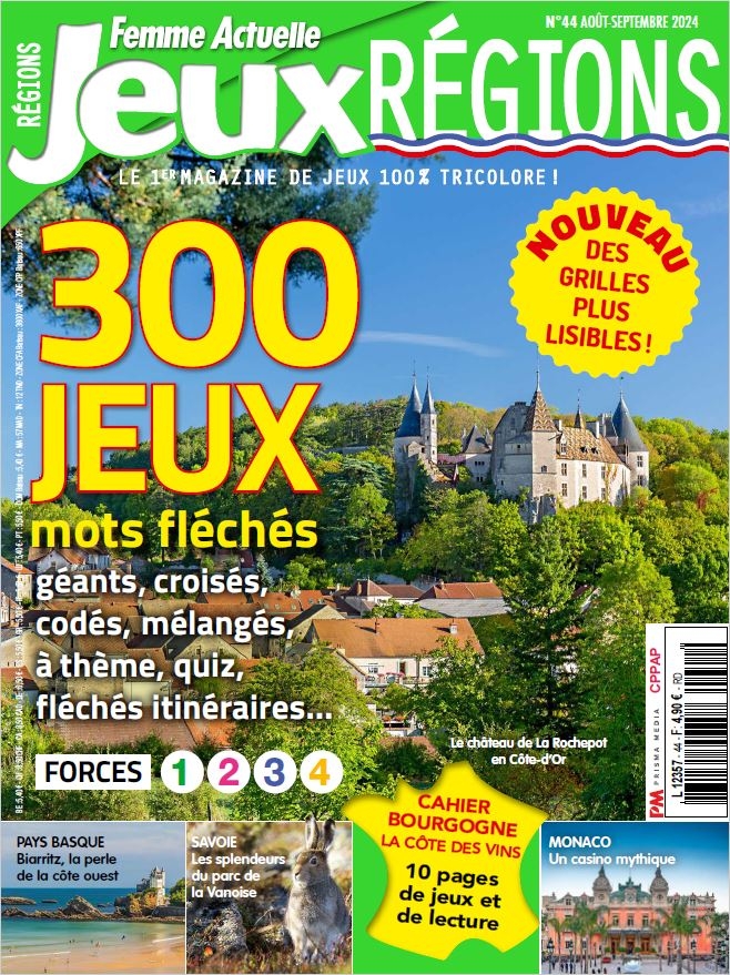 Femme Actuelle Jeux Région n°44