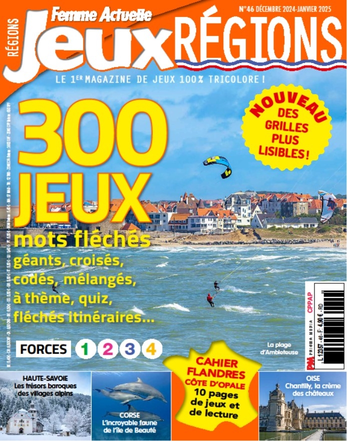 Femme Actuelle Jeux Région n°46