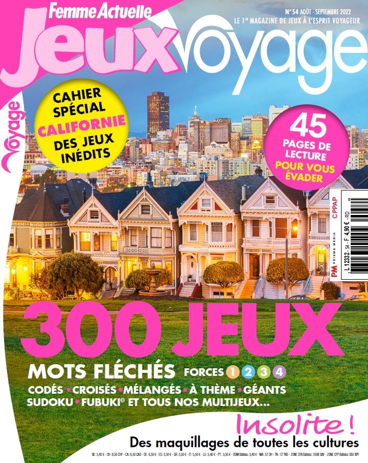 Femme Actuelle Jeux Voyage n°11