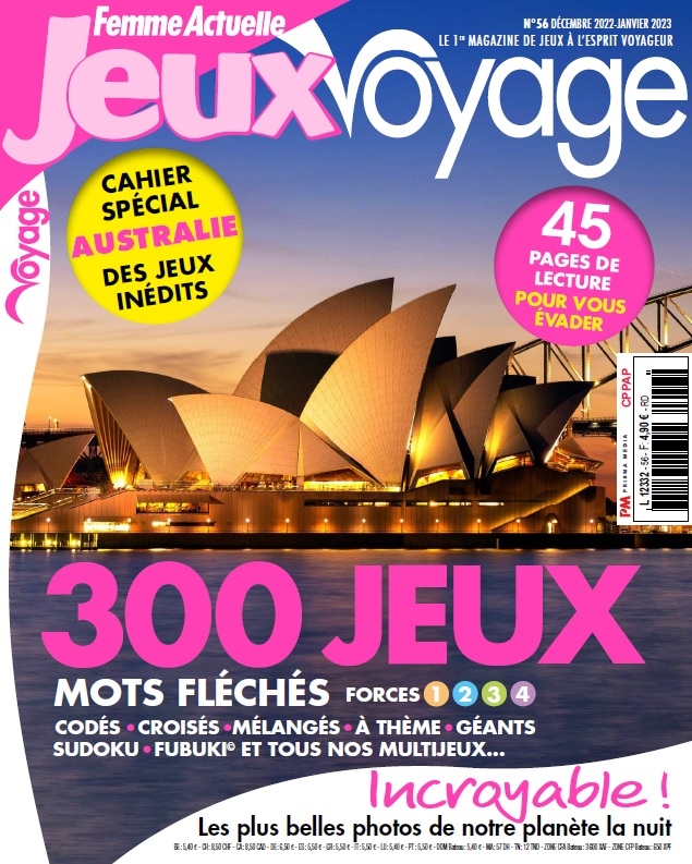 Femme Actuelle Jeux Voyage n°13