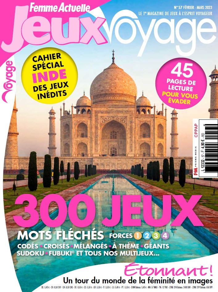 Femme Actuelle Jeux Voyage n°14