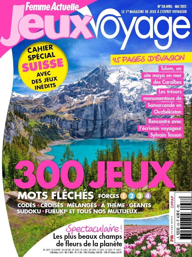 Femme Actuelle Jeux Voyage n°15