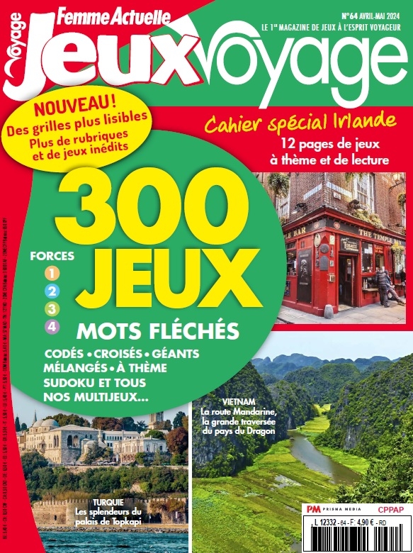 Femme Actuelle Jeux Voyage n°64
