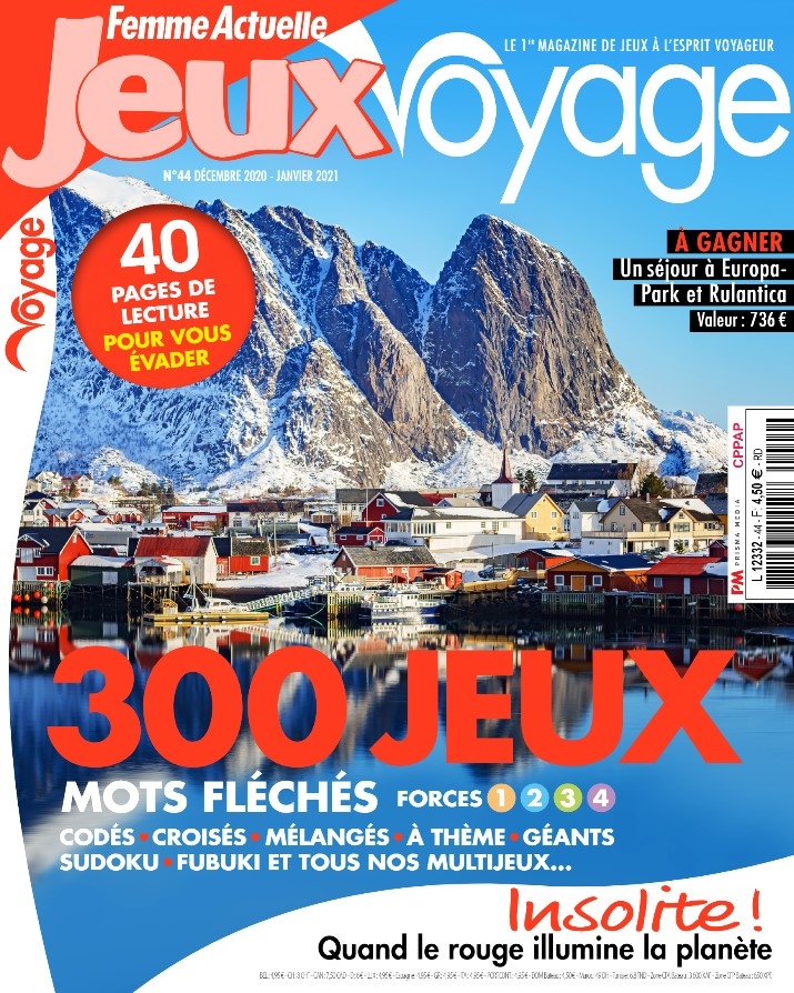 Femme Actuelle Jeux Voyage n°44