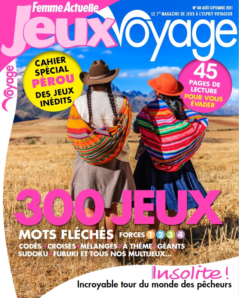 Femme Actuelle Jeux Voyage n°48
