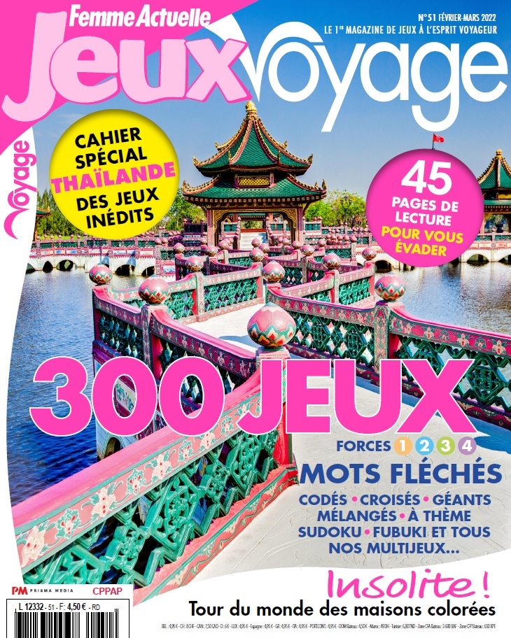 Femme Actuelle Jeux Voyage n°51