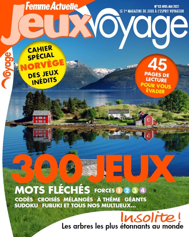 Femme Actuelle Jeux Voyage n°52