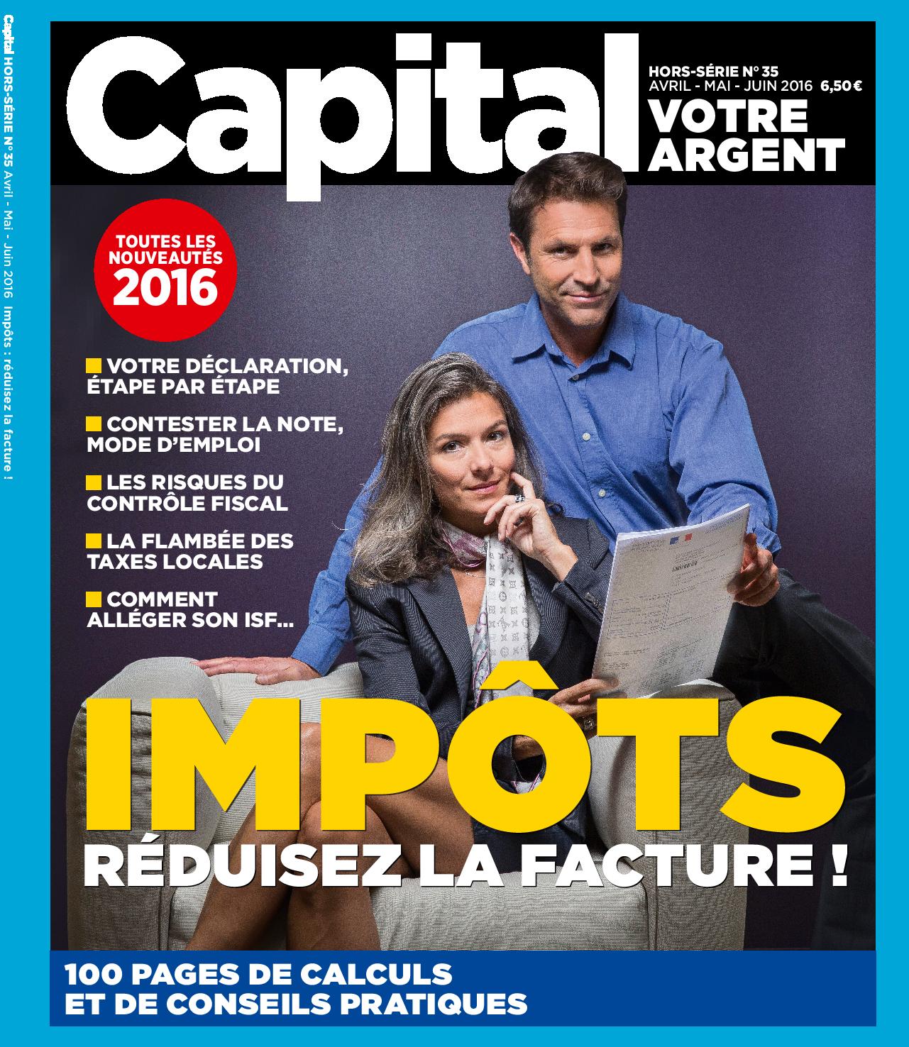Hors série Capital n° 35 - Votre argent
