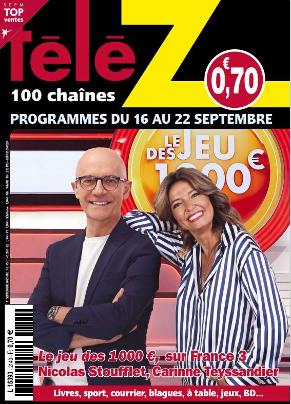 Télé Z 100 Chaînes n°2140