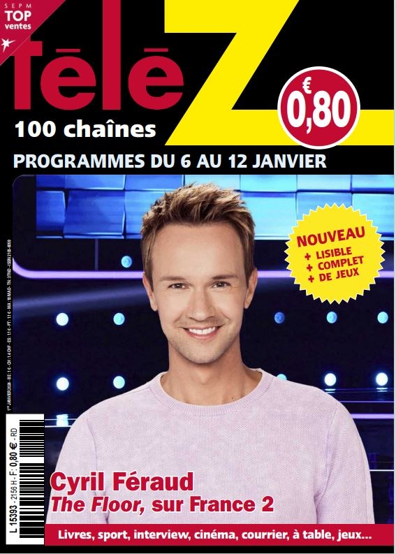Télé Z 100 Chaînes n°2156