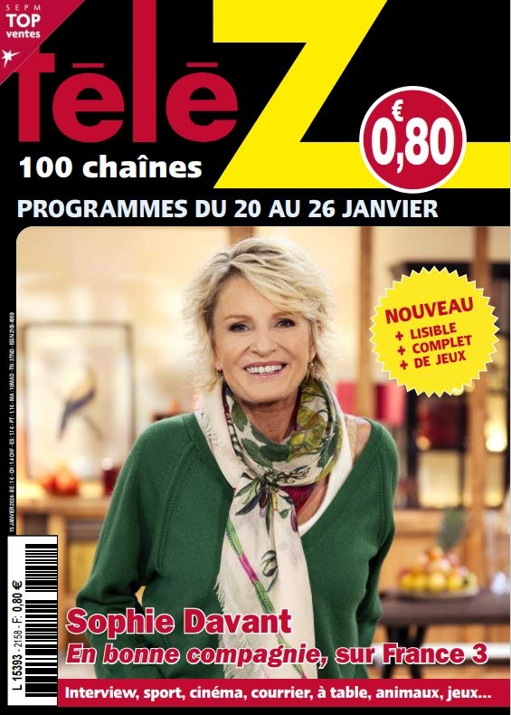 Télé Z 100 Chaînes n°2158