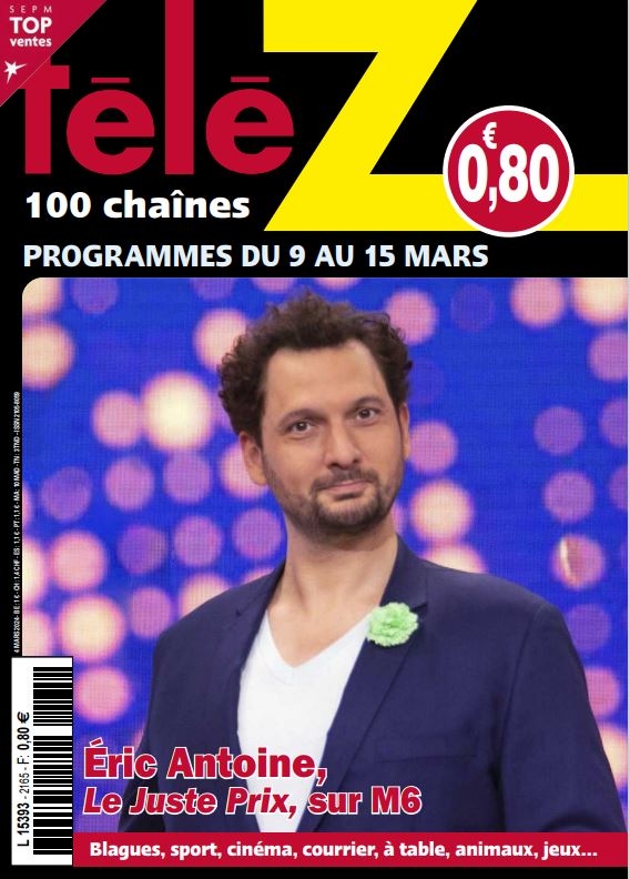 Télé Z 100 Chaînes n°2165