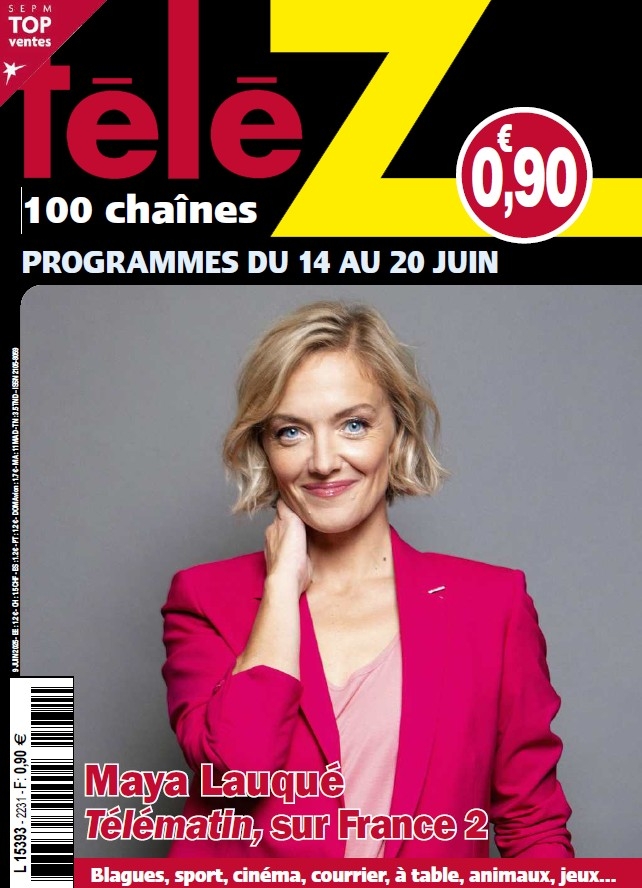 Télé Z 100 Chaînes n° 2231