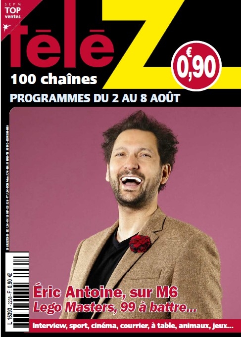 Télé Z 100 Chaînes n° 2238
