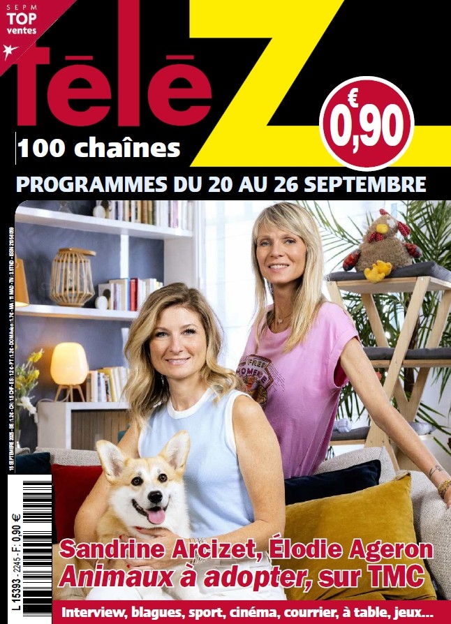 Télé Z 100 Chaînes n° 2245