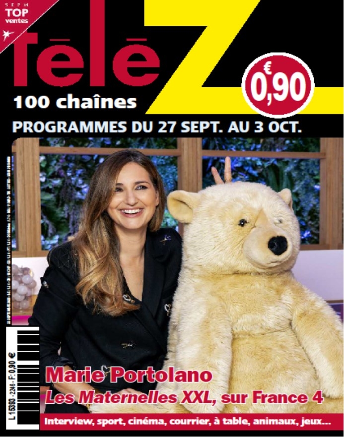 Télé Z 100 Chaînes n° 2246