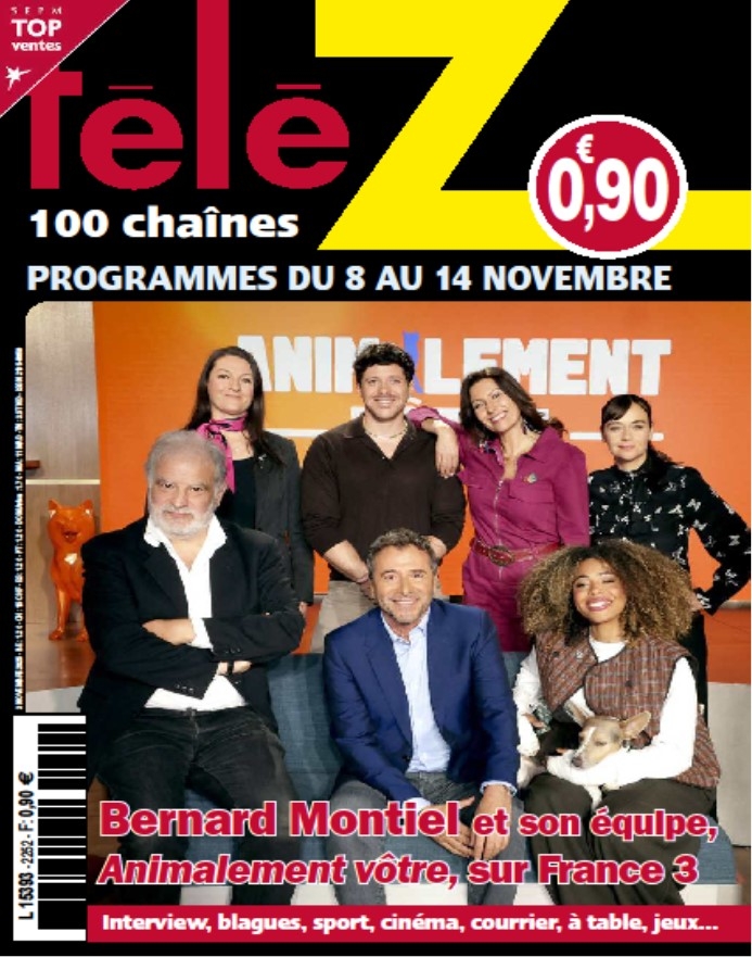 Télé Z 100 Chaînes n° 2252
