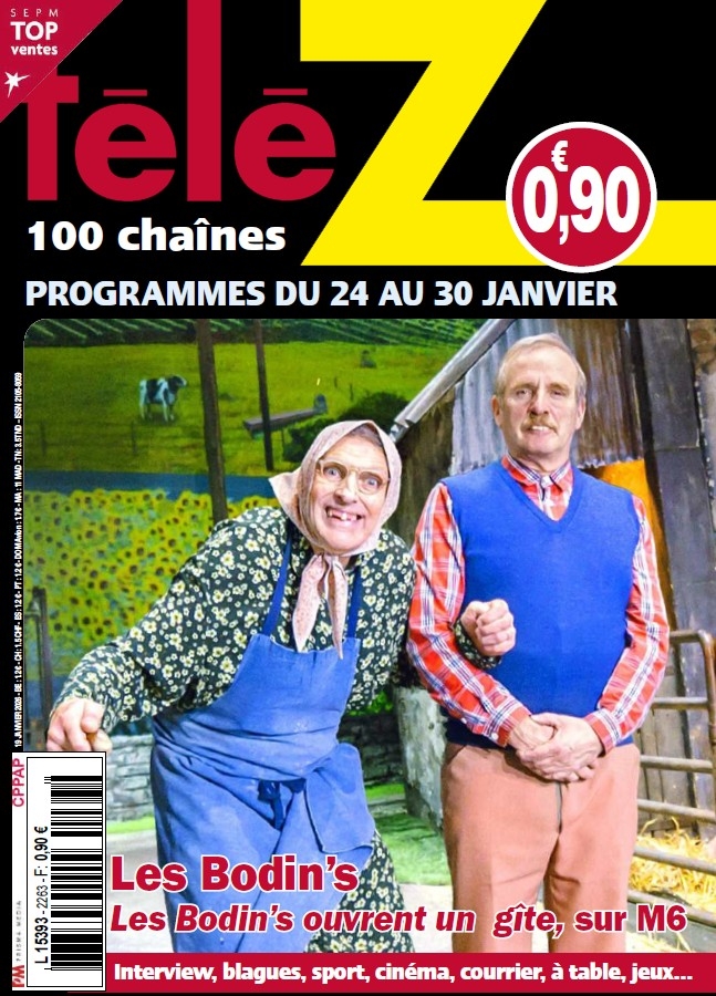 Télé Z 100 Chaînes n° 2263