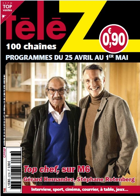 Télé Z 100 Chaînes n° 2276