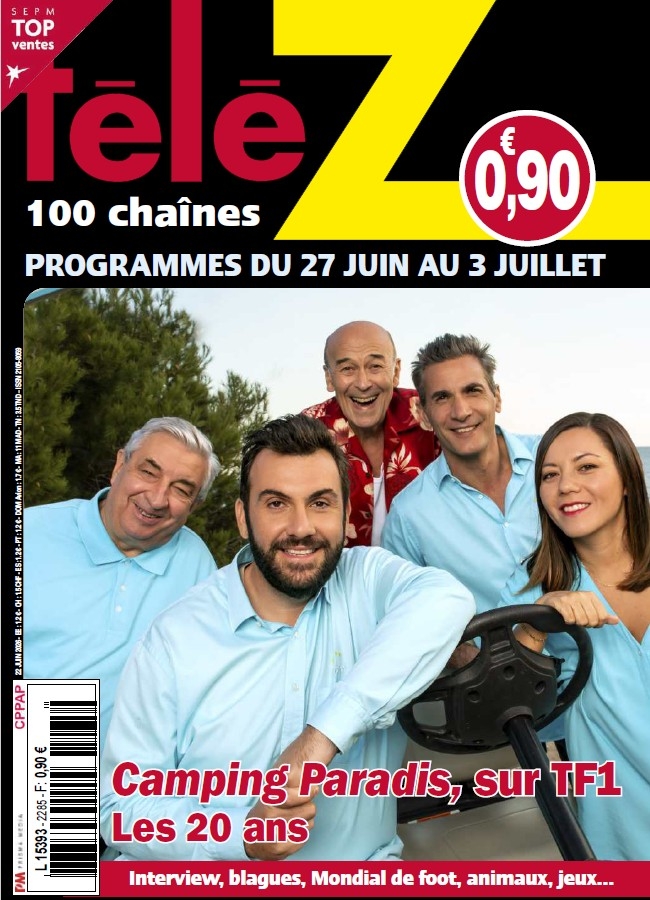 Télé Z 100 Chaînes n° 2285