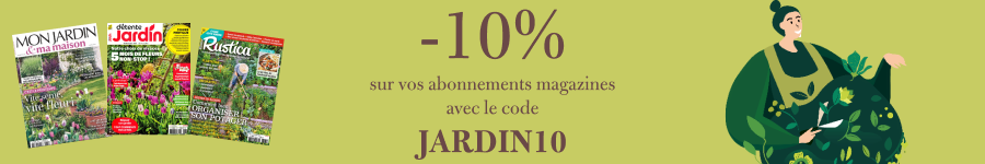 -10% avec le code JARDIN10 sur tous les abonnements du bon plan